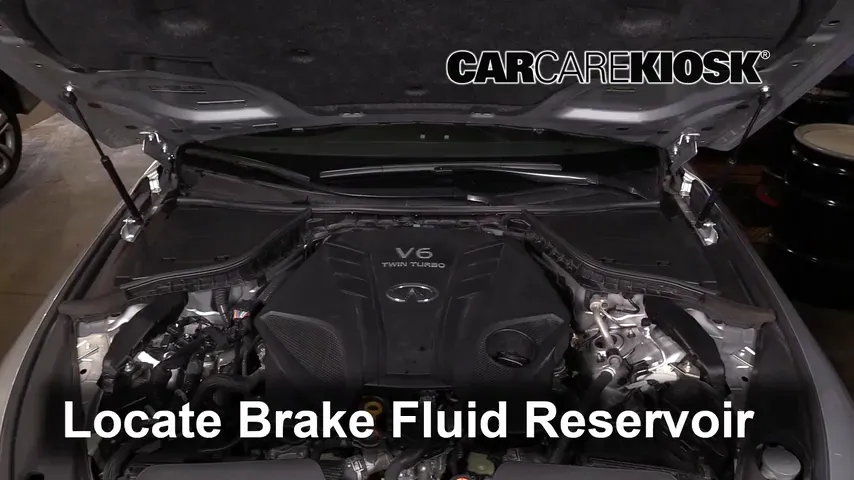 2019 Infiniti Q50 Sport 3.0L V6 Turbo Brake Fluid